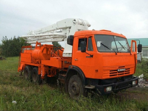 Аренда автобетононасоса КамАЗ АБН 75/32